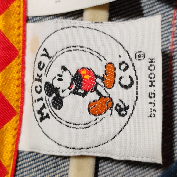 SALE! Mickey & Co. Walt Disney Sequined Decorated Vint Denim Yth Jacket (A-72) - Picture 7 of 11